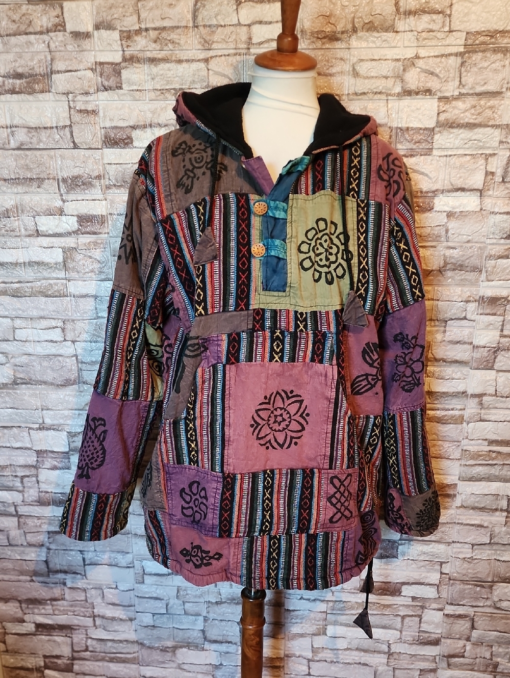 My Choice  Patchwork Printed Jacket